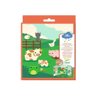 Djeco Stickers boerderijdieren