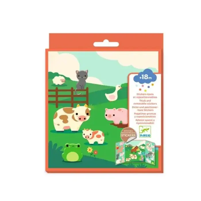 Djeco Stickers boerderijdieren