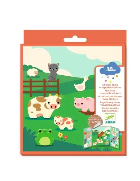 Djeco Stickers boerderijdieren