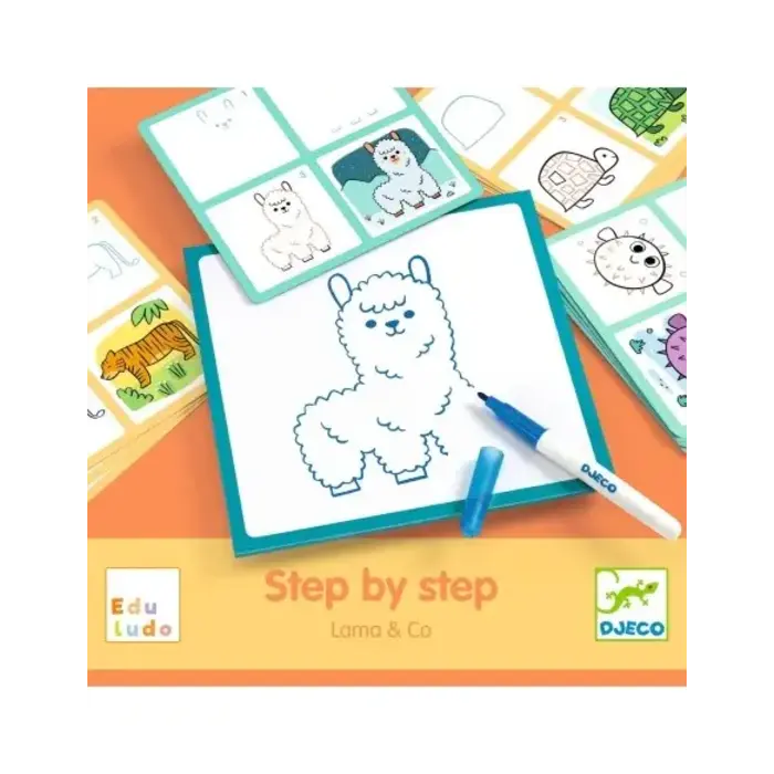 Djeco Step by Step - Lama & Co