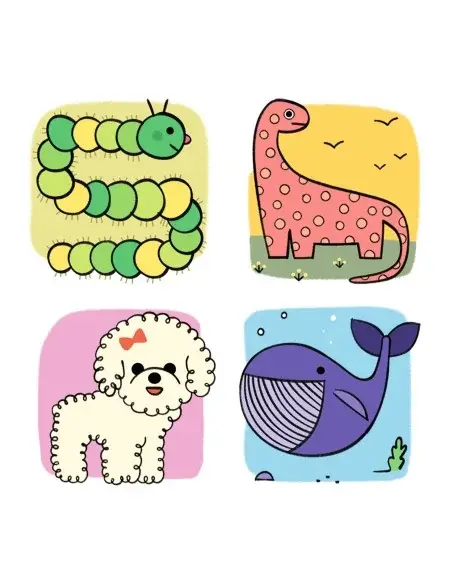 Djeco Step by Step - Lama & Co