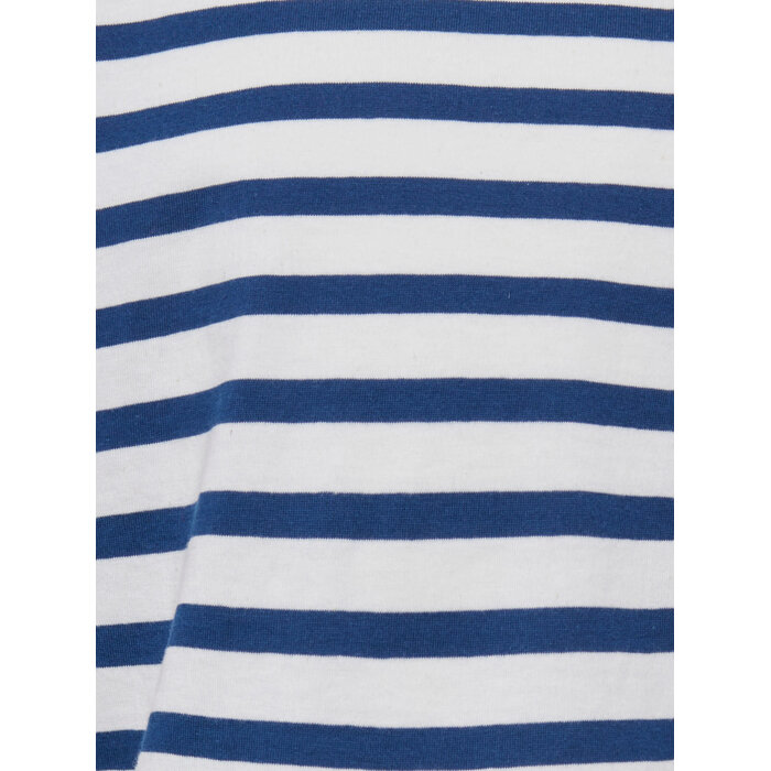 Kids Only KMGLIDA LS RLX STRIPE TOP BF JRS Hvid