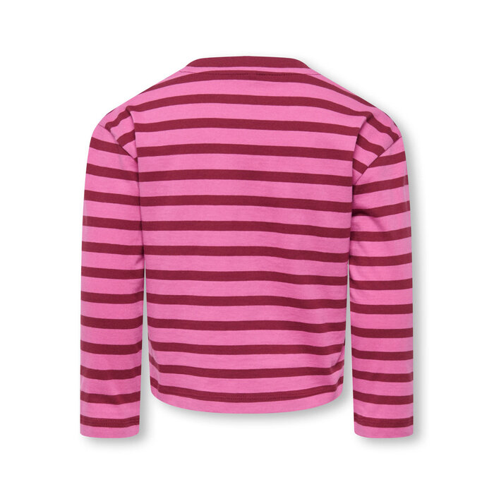 Kids Only KMGLIDA LS RLX STRIPE TOP BF JRS Rosa
