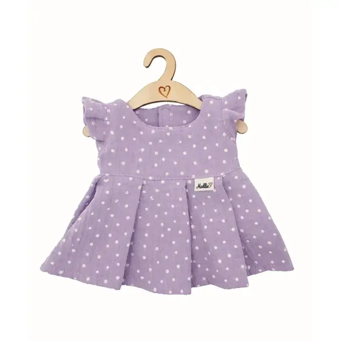 Hollie Jurk Spring lavender dots