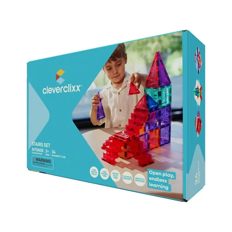 Cleverclixx Stairs set - Intense 34 pcs