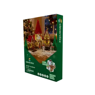 Cleverclixx Christmas Village Advent Calendar