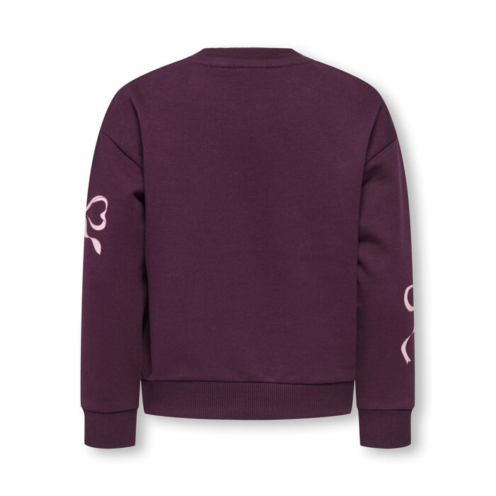 Kids Only KMGMILAN LS RLX O-NECK BRU SWT Winetasting