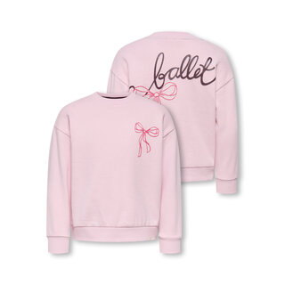 Kids Only KMGMILAN LS RLX O-NECK BRU SWT Parfait Pink Ballet