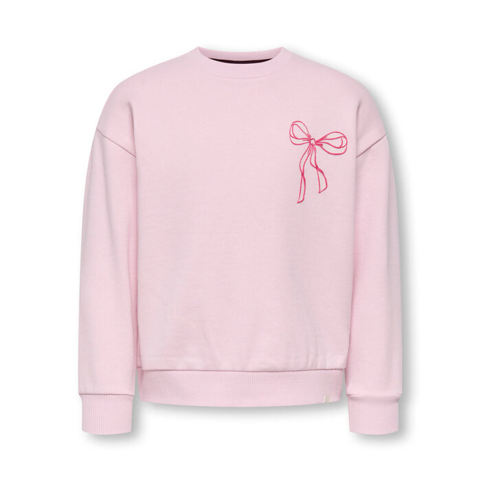 Kids Only KMGMILAN LS RLX O-NECK BRU SWT Parfait Pink Ballet