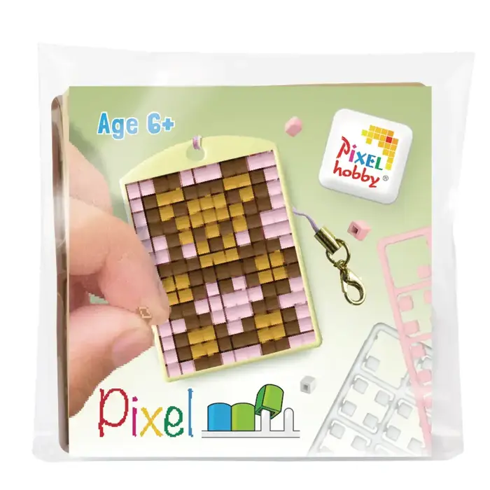 Pixelhobby Medaillion startset - Teddybeer