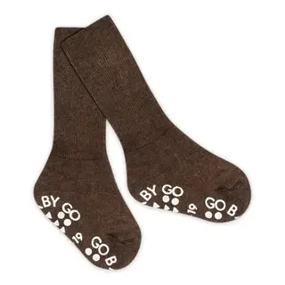 GoBabyGo Anti-slip sokken katoen Brown Melange - 351