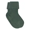 Katoenen rib baby sokken Dark Forest 2344