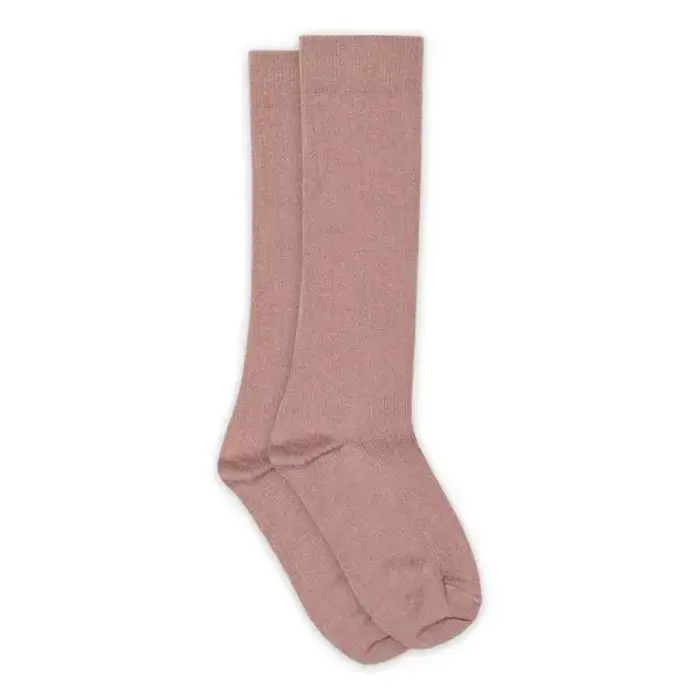 MP Denmark Wool rib kniekousen Woodrose 188