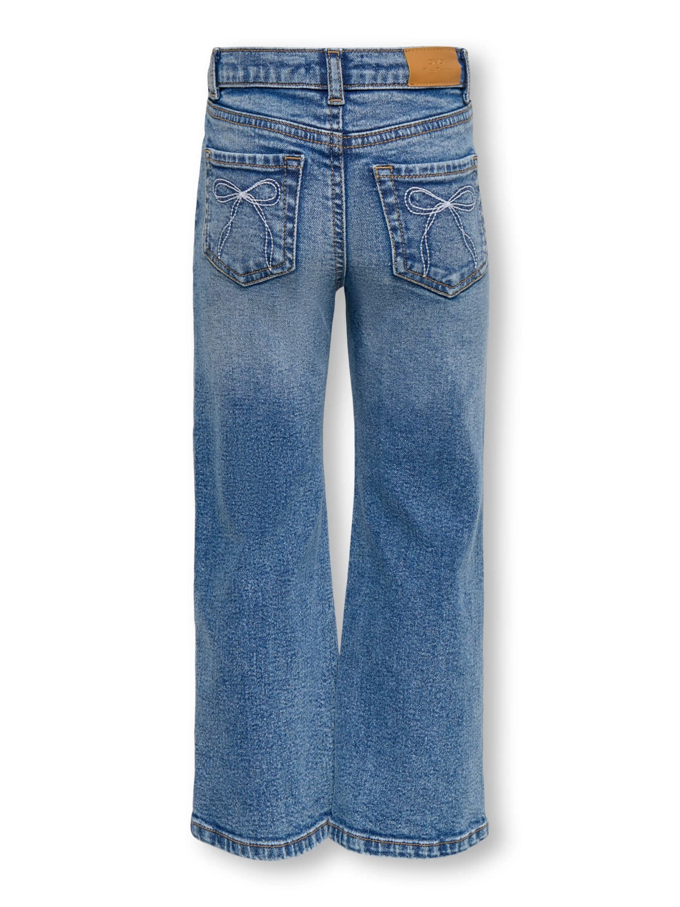 Kids Only KMGJUICY WIDE Medium Blue Denim BOW