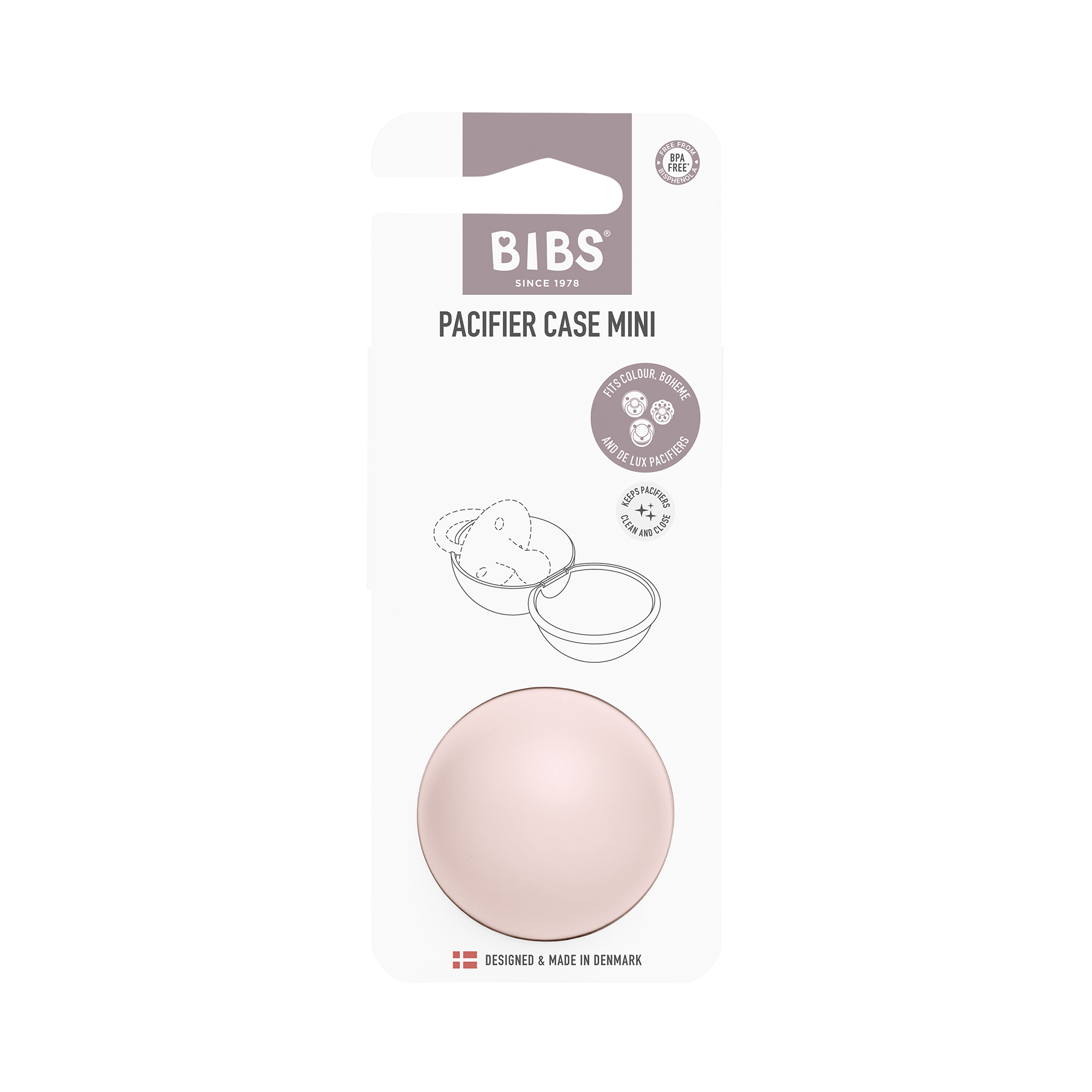 Bibs BIBS Pacifier Case Mini Petal