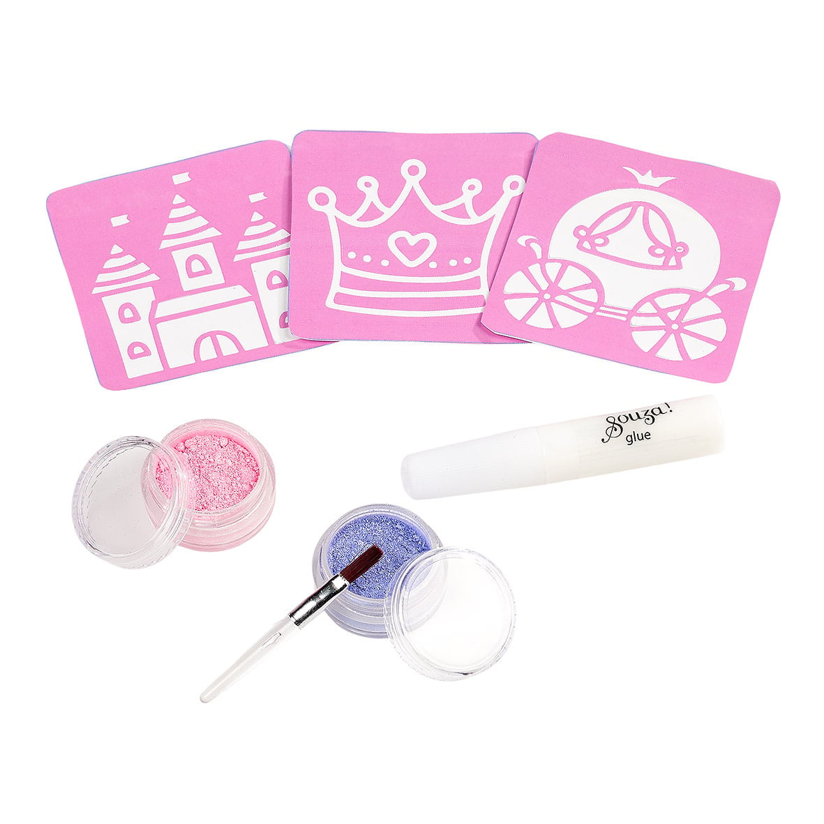 Souza! Glitter tattoo set Princess