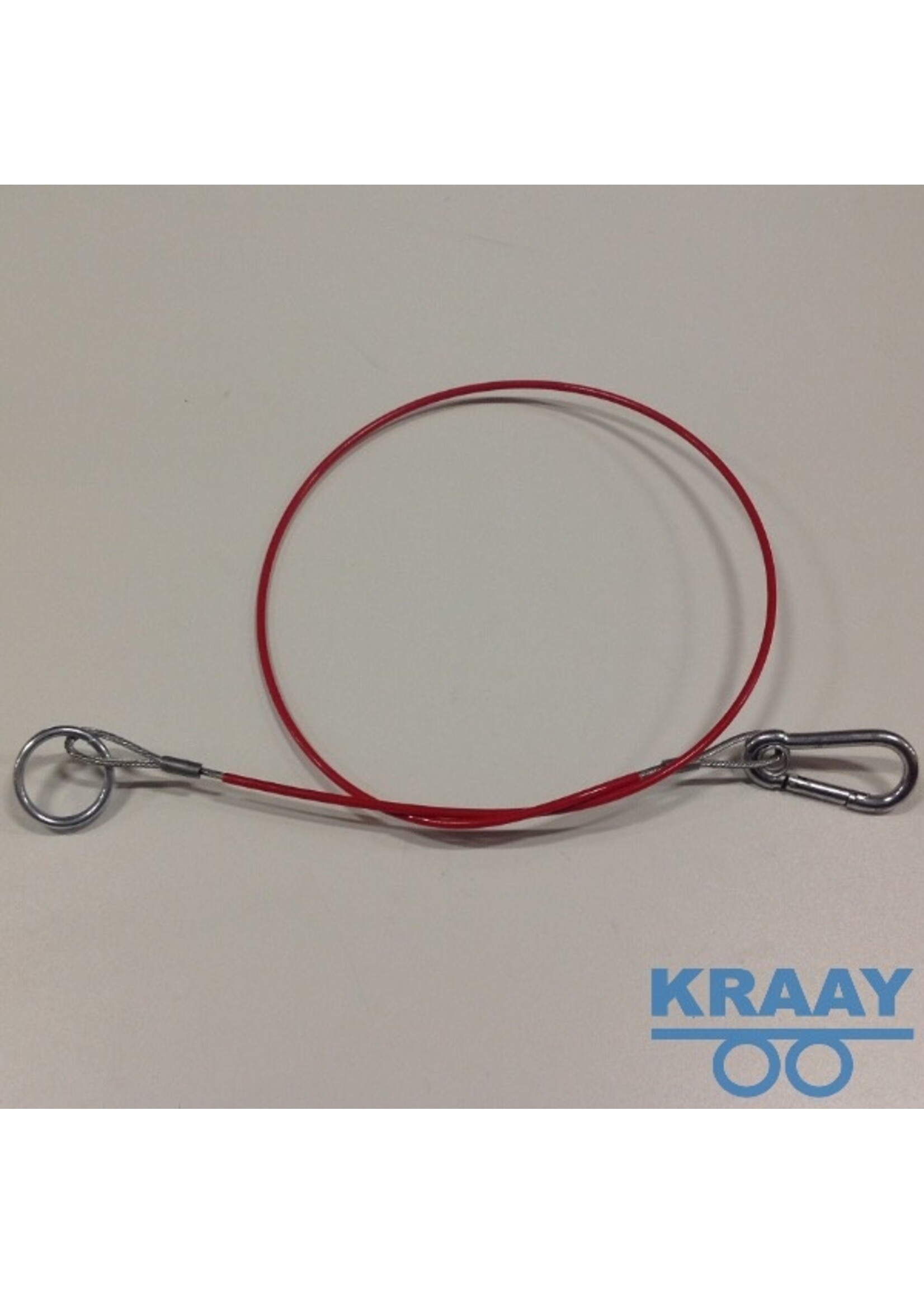 4065 Breekkabel 910mm Karabijn haak en ring 30 rood