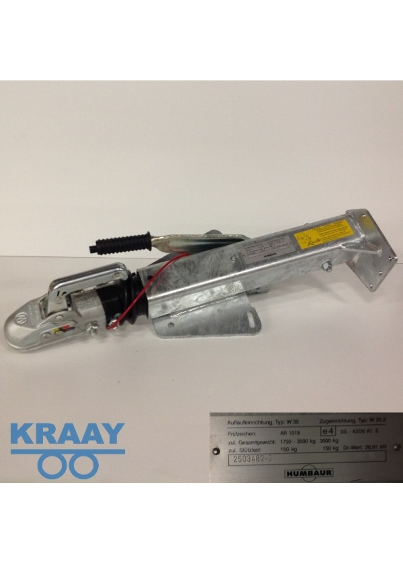 0078 Oplooprem WAP GA 3100 W 35/35.2 voor Humbaur