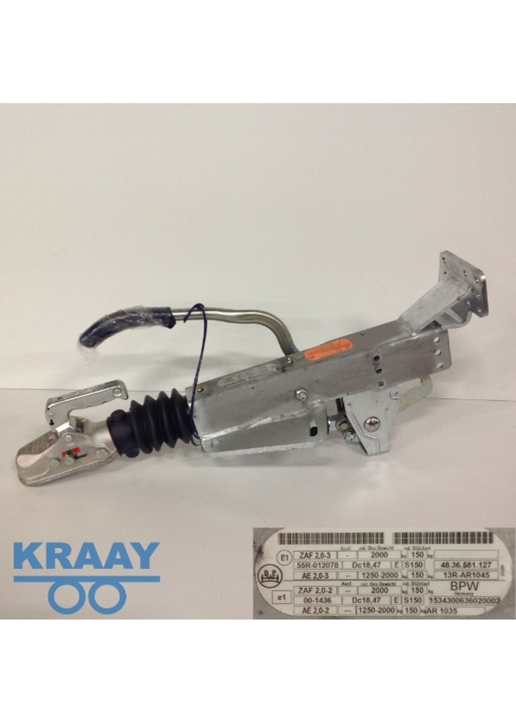 0082 BPW oplooprem ZAF2,0-2 console dwars EM300RB