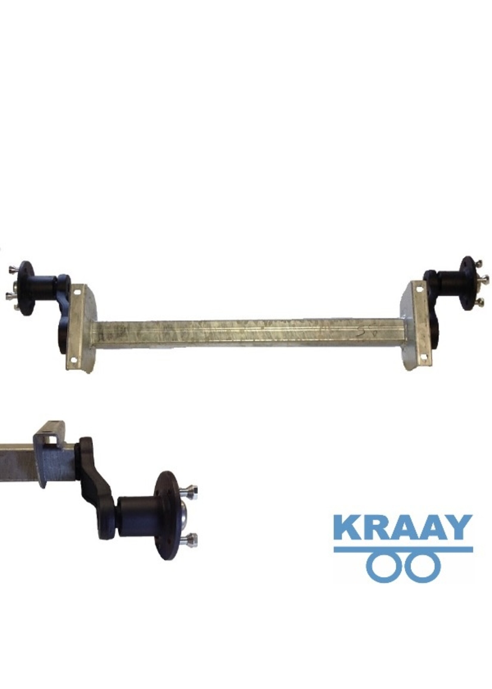 0114 Ongeremde as 750 kg padmaat 900 4 gaats