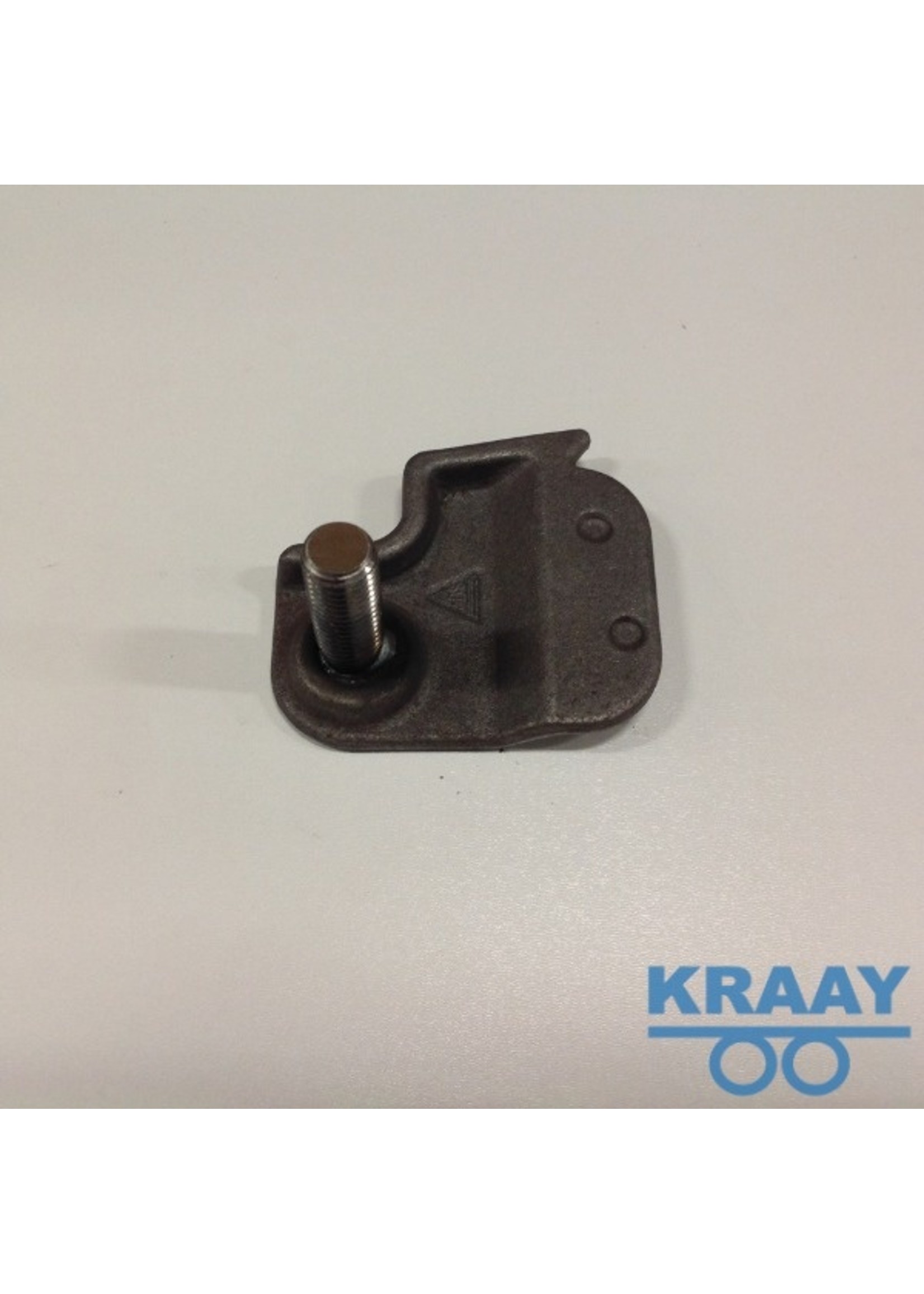 50007 Achterplaat kort links tbv kippersluiting met bout