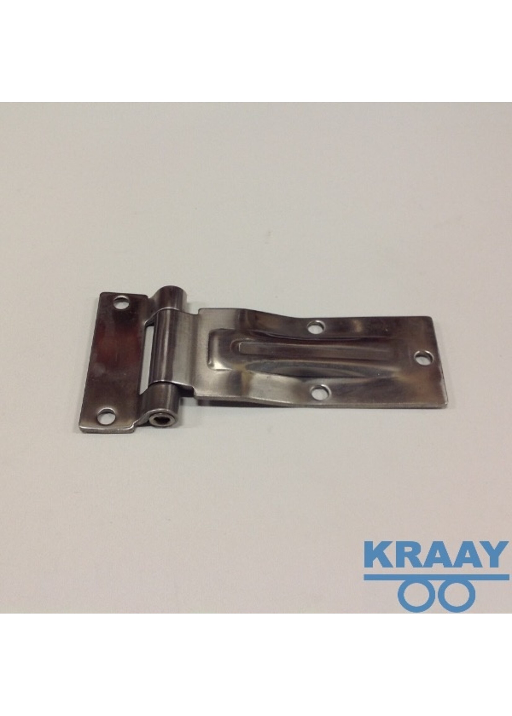 0790 Scharnier groot zijdeur RVS L=180