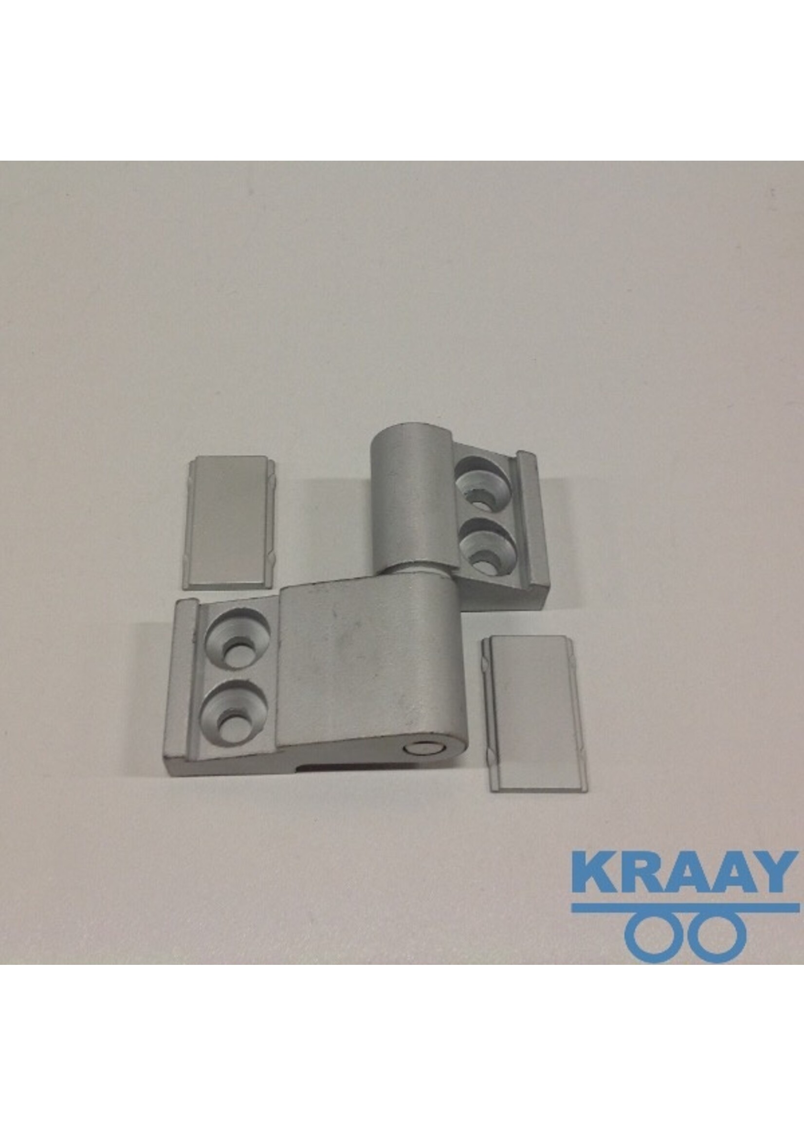 0791 Alu.scharnier 2-delig links