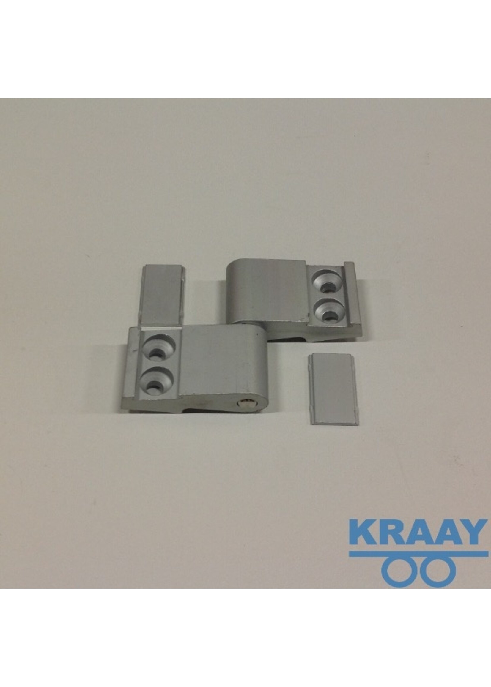 0792 Alu.scharnier 2-delig lang links