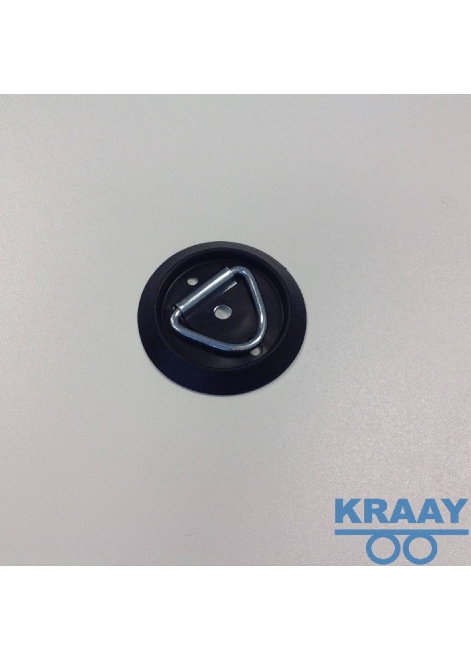 0805 Vloeroog met zwarte kunststof onderplaat 105mm