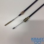 0413 Remkabel voor Knott 1230mm met draadstang en klok 22mm