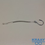 0558 PVC borgsnoer L=205mm zonder S-haak