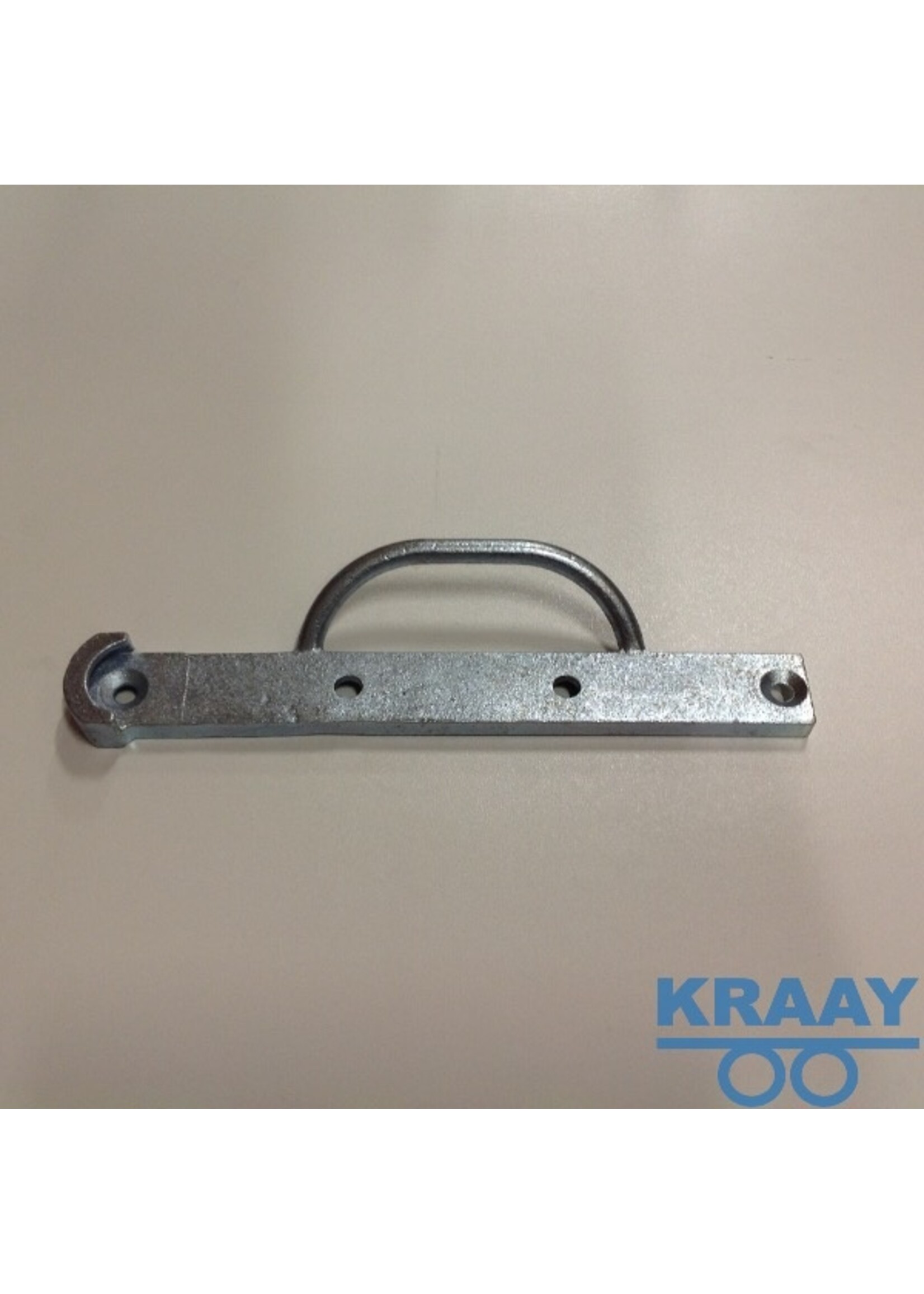 6283 Panieksluiting houder met beugel links L=329