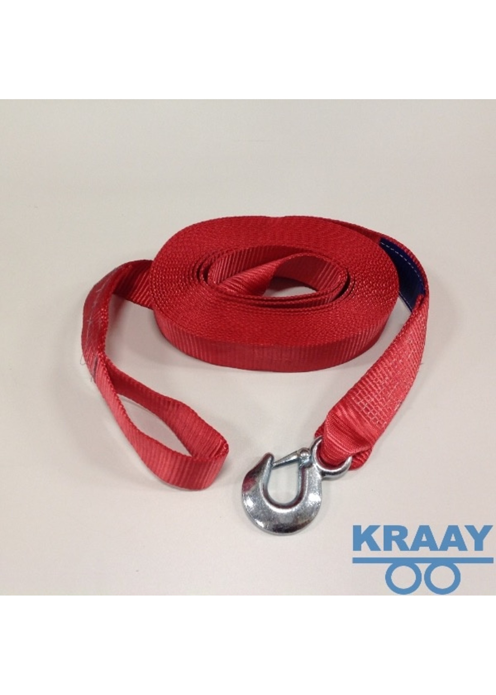 5034 Lierband met lus en haak lengte 9 meter