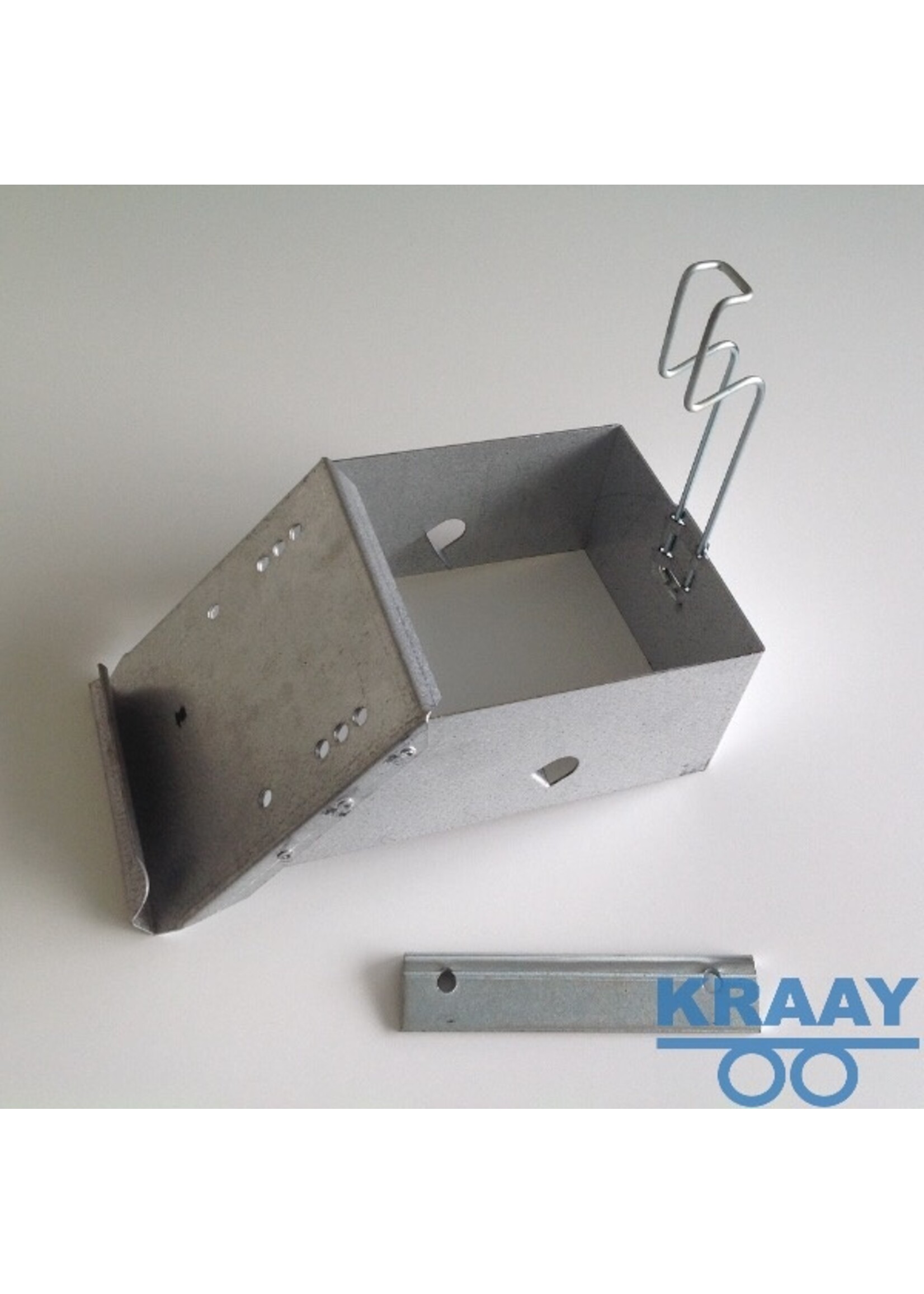 0619 Wielkeghouder klemb.G53 verzinkt