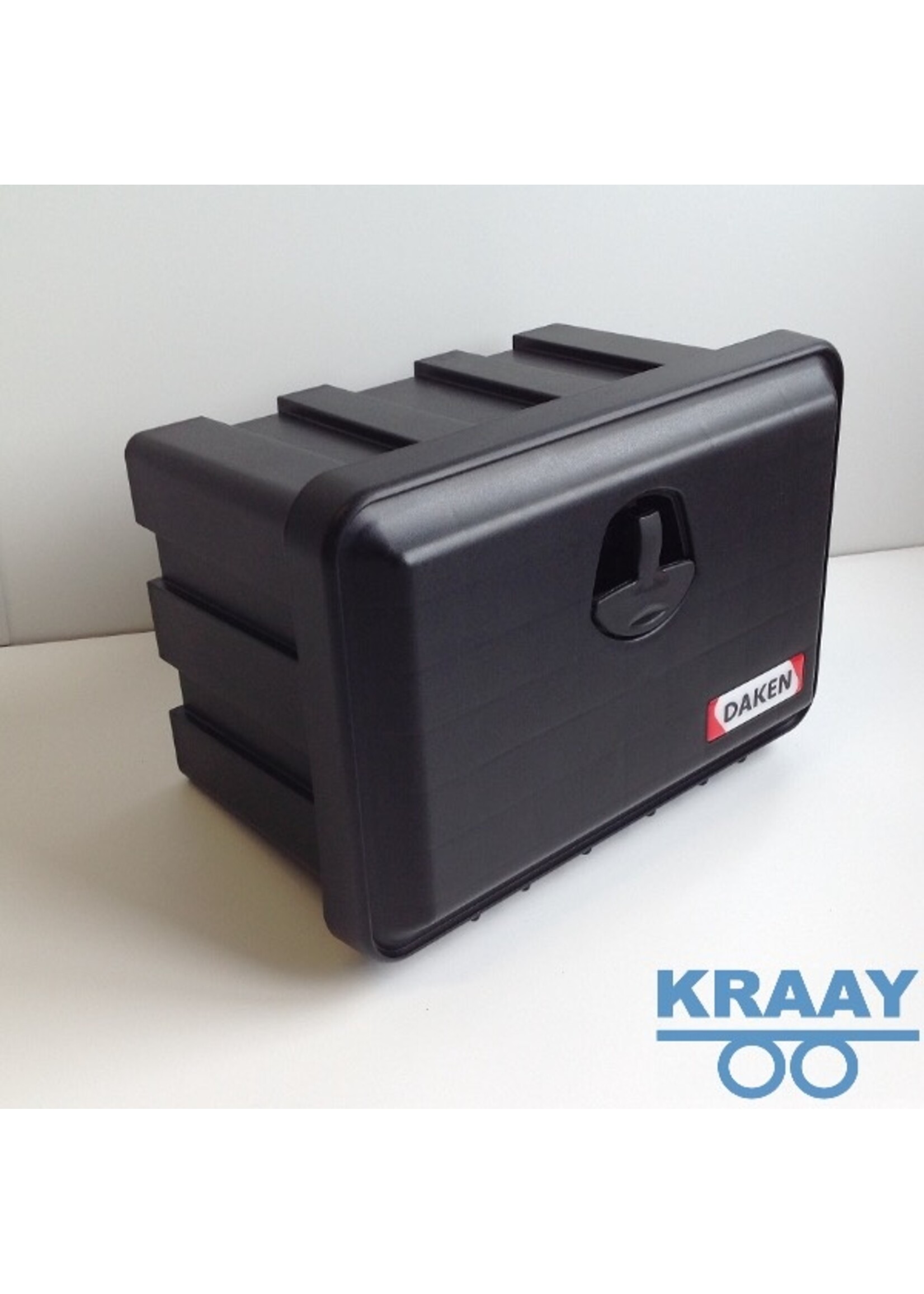 0653 Kunststof kist PVC 500x350x300 met 1 slot