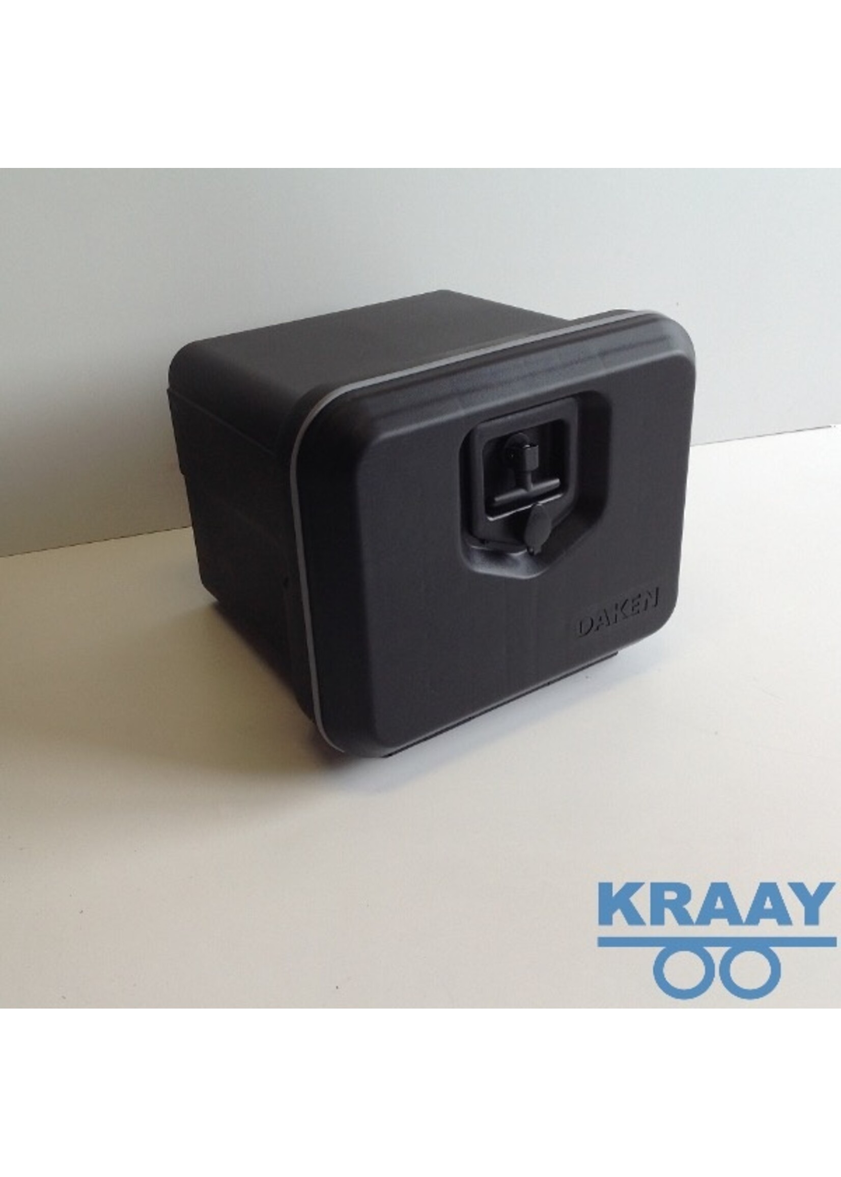 0657 Kunststof kist PVC 410x348x340 met 1 slot