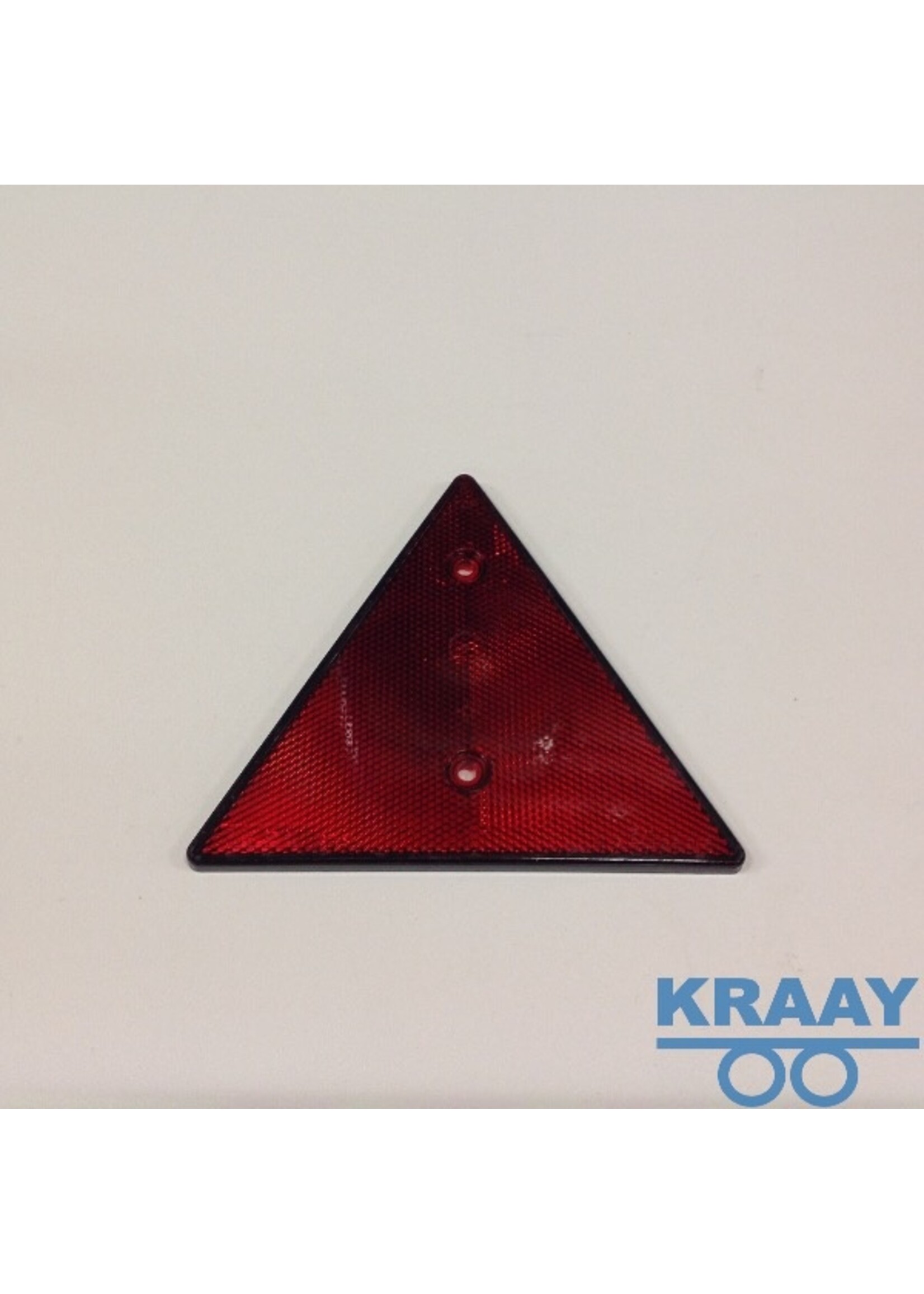 2127 Driehoek reflector rood schroefbaar