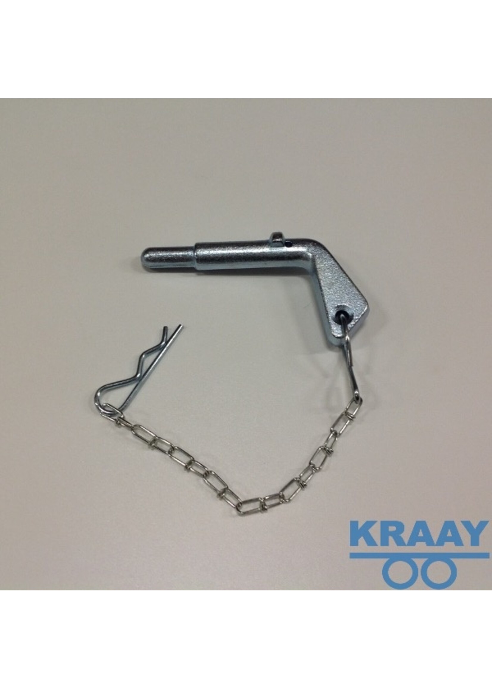 6118 Borgpen 17,5/13,5 met ketting gesmeed