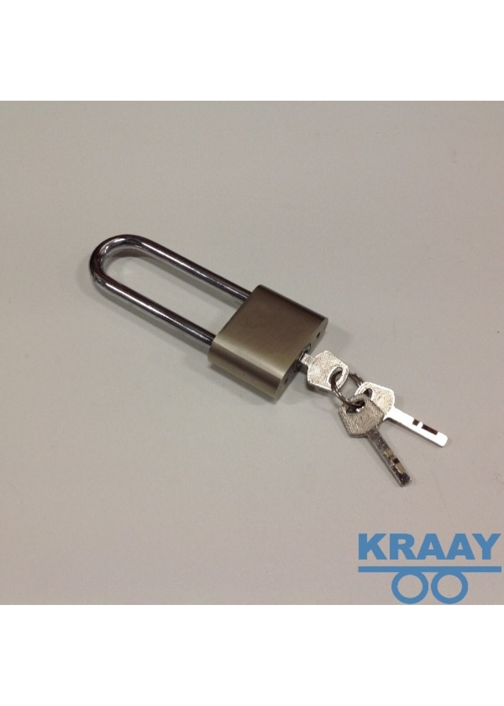 0740 Beugelslot staal lang