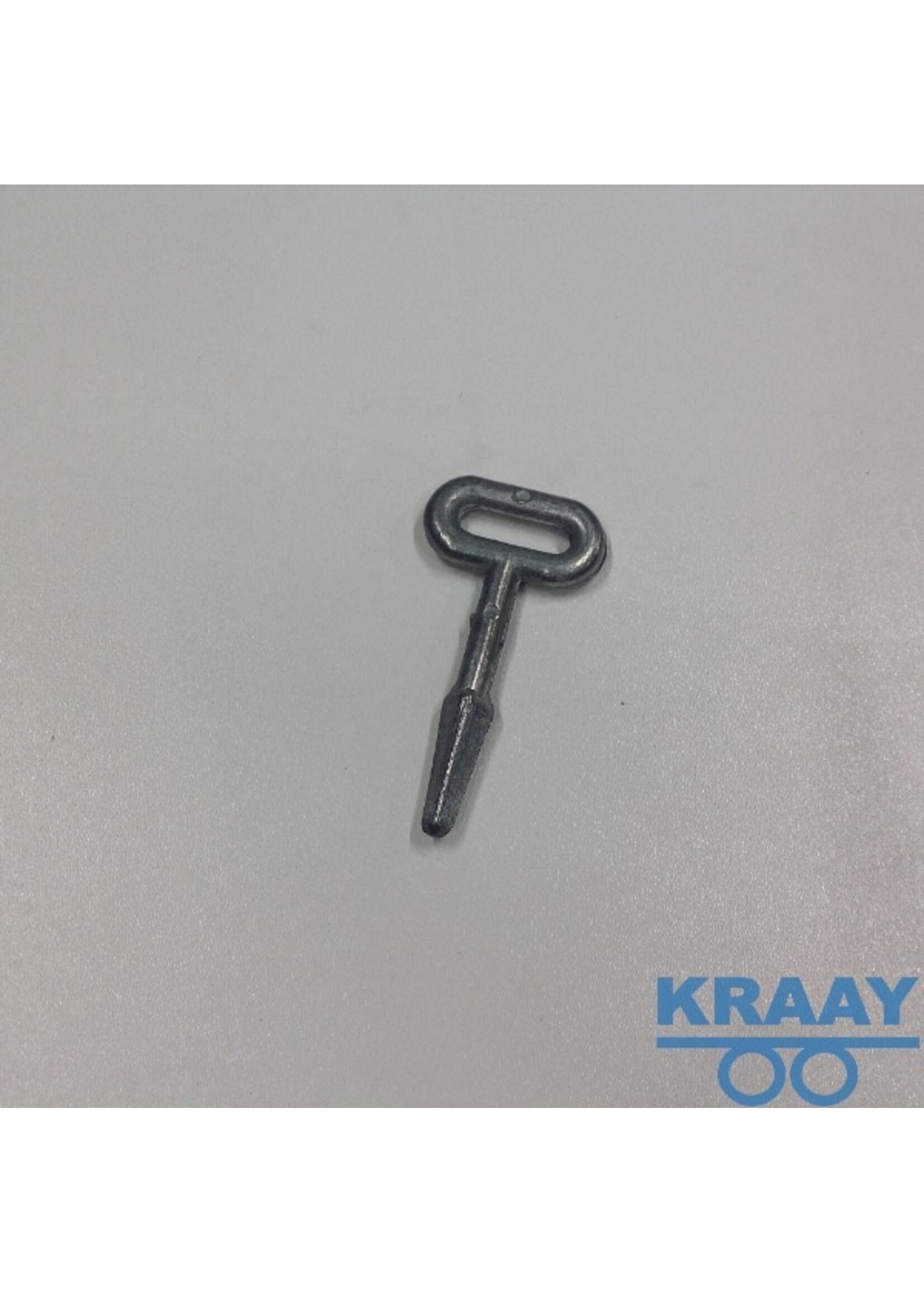 0743 Vierkantsleutel klein voor bandenbakslot 90x8mm.