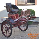 016 U Enkelspan Paard Gig/Sulky