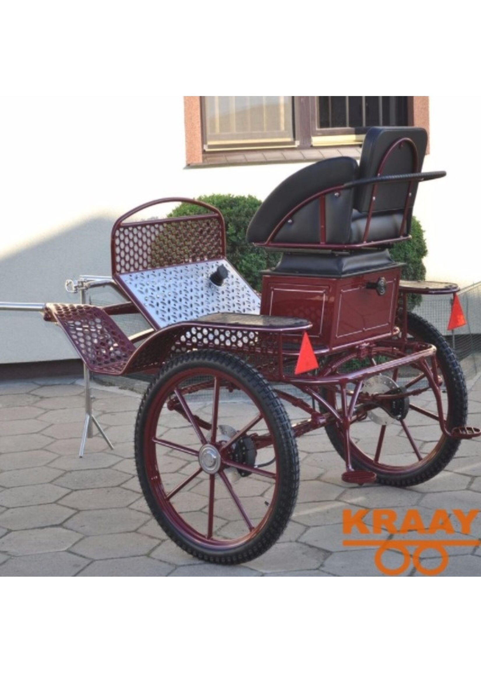 016 U Enkelspan Paard Gig/Sulky