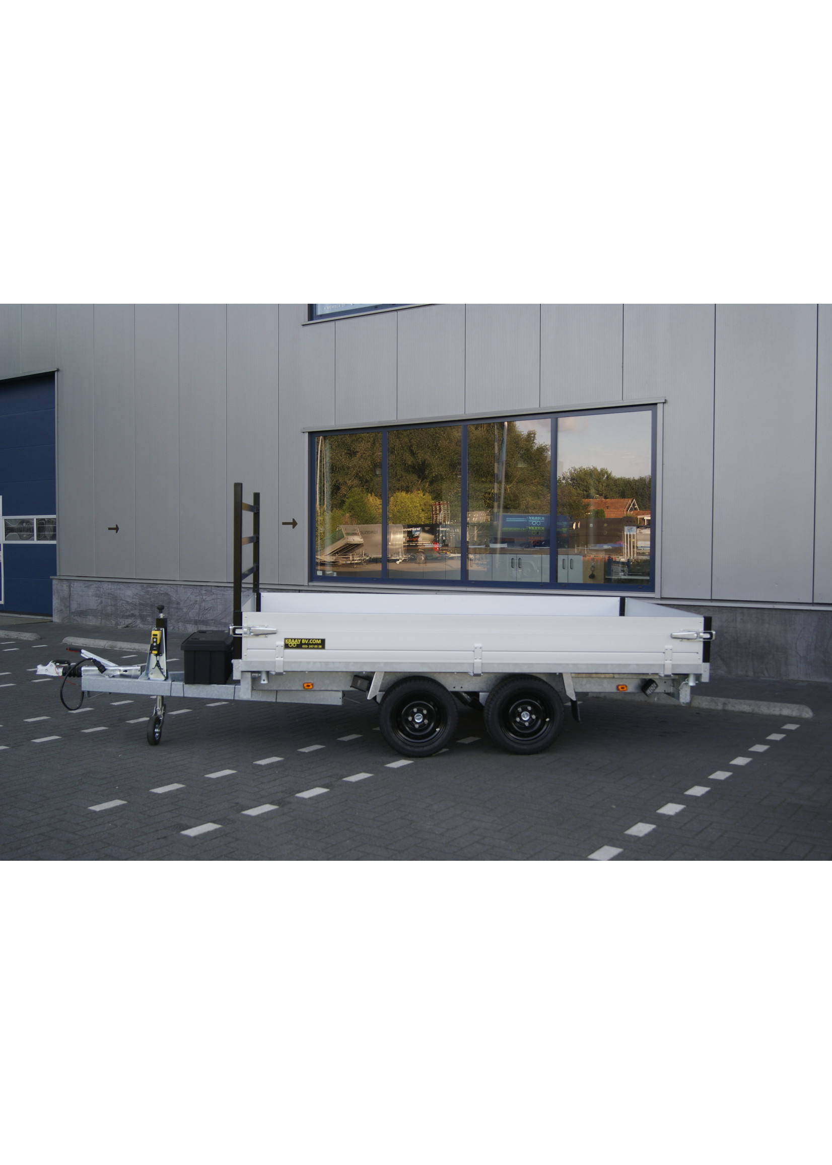 Crowline CROWLINE 305 x 178 x 30 Cm 3.000 Kg 3-ZIJDIGE KIPPER BLACK-EDITION