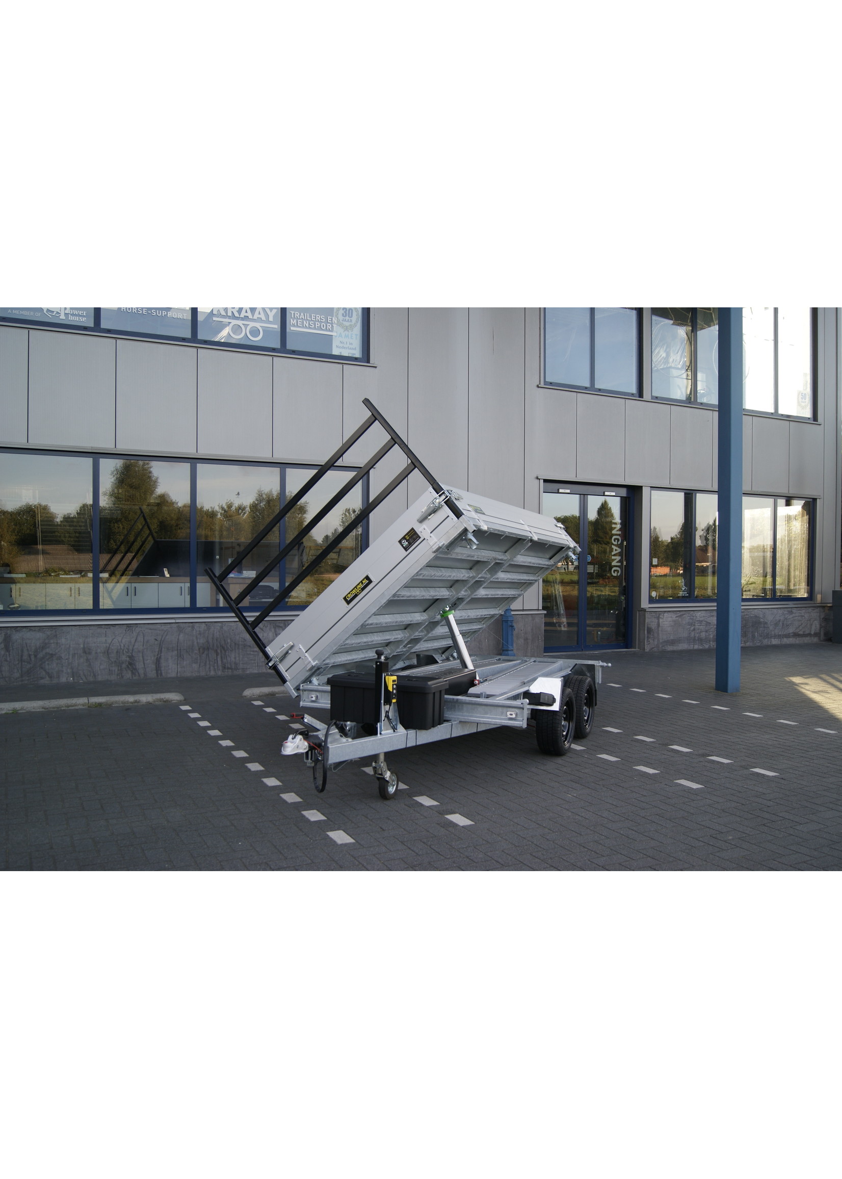 Crowline CROWLINE 305 x 178 x 30 Cm 3.000 Kg 3-ZIJDIGE KIPPER BLACK-EDITION