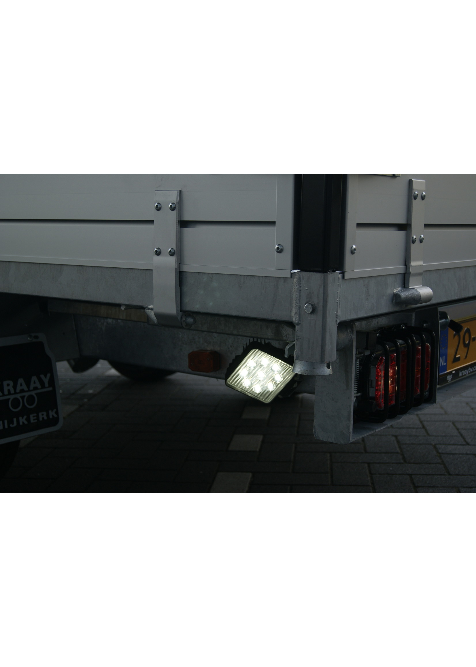 Crowline CROWLINE 305 x 178 x 30 Cm 3.000 Kg 3-ZIJDIGE KIPPER BLACK-EDITION