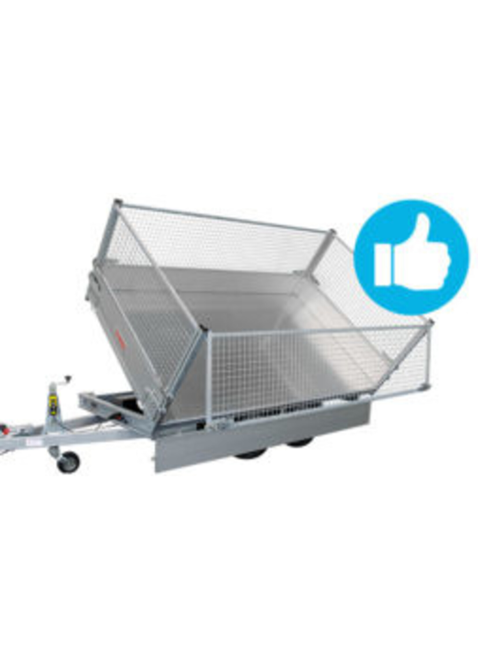 Anssems Anssems Loofrekken met kiepfunctie geschikt voor KSX kipper