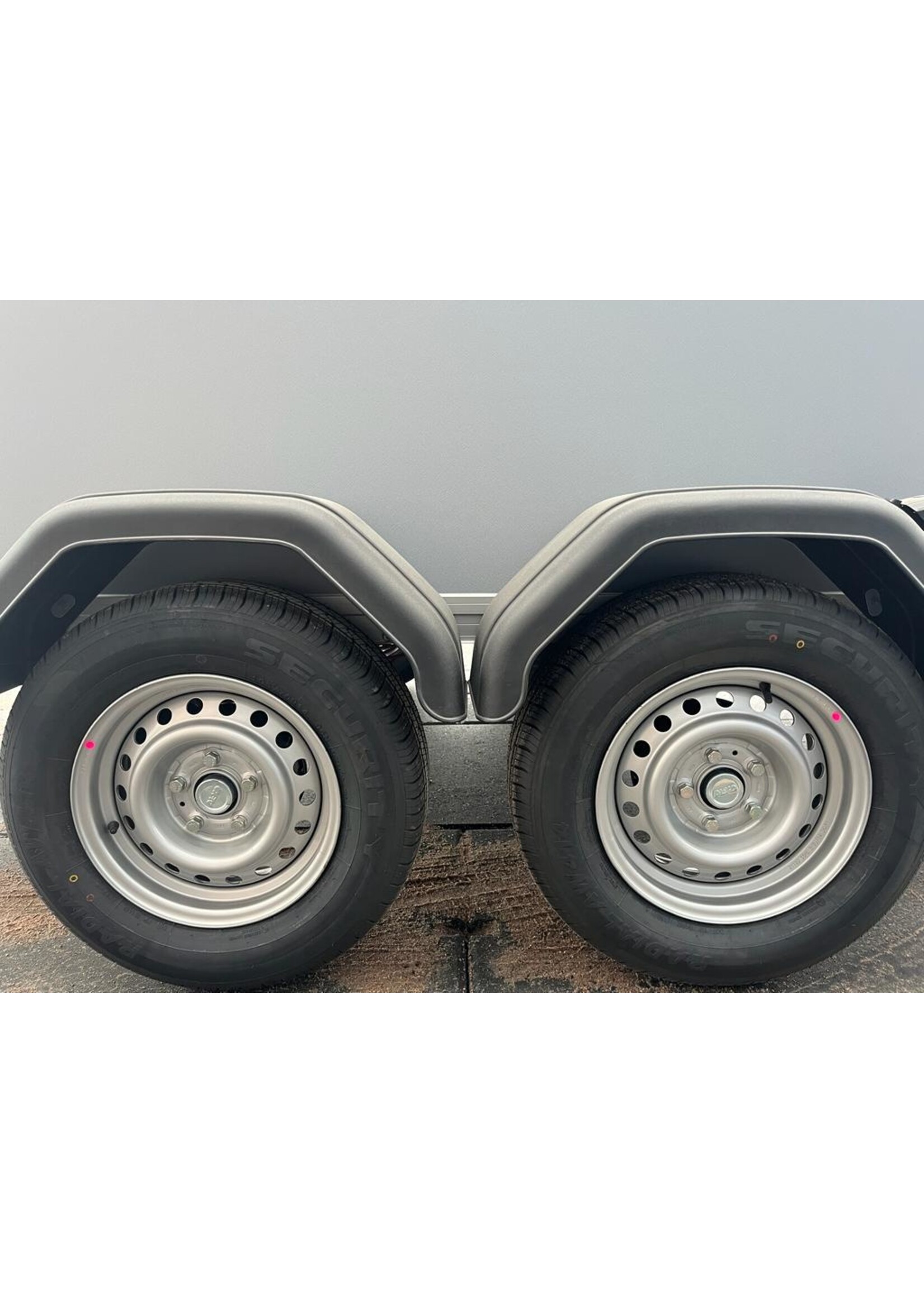 Bockmann Böckmann Gesloten Aanhangwagen | 3015L x 1500B x 1820 H | Geremd | ALL-INN AKTIE