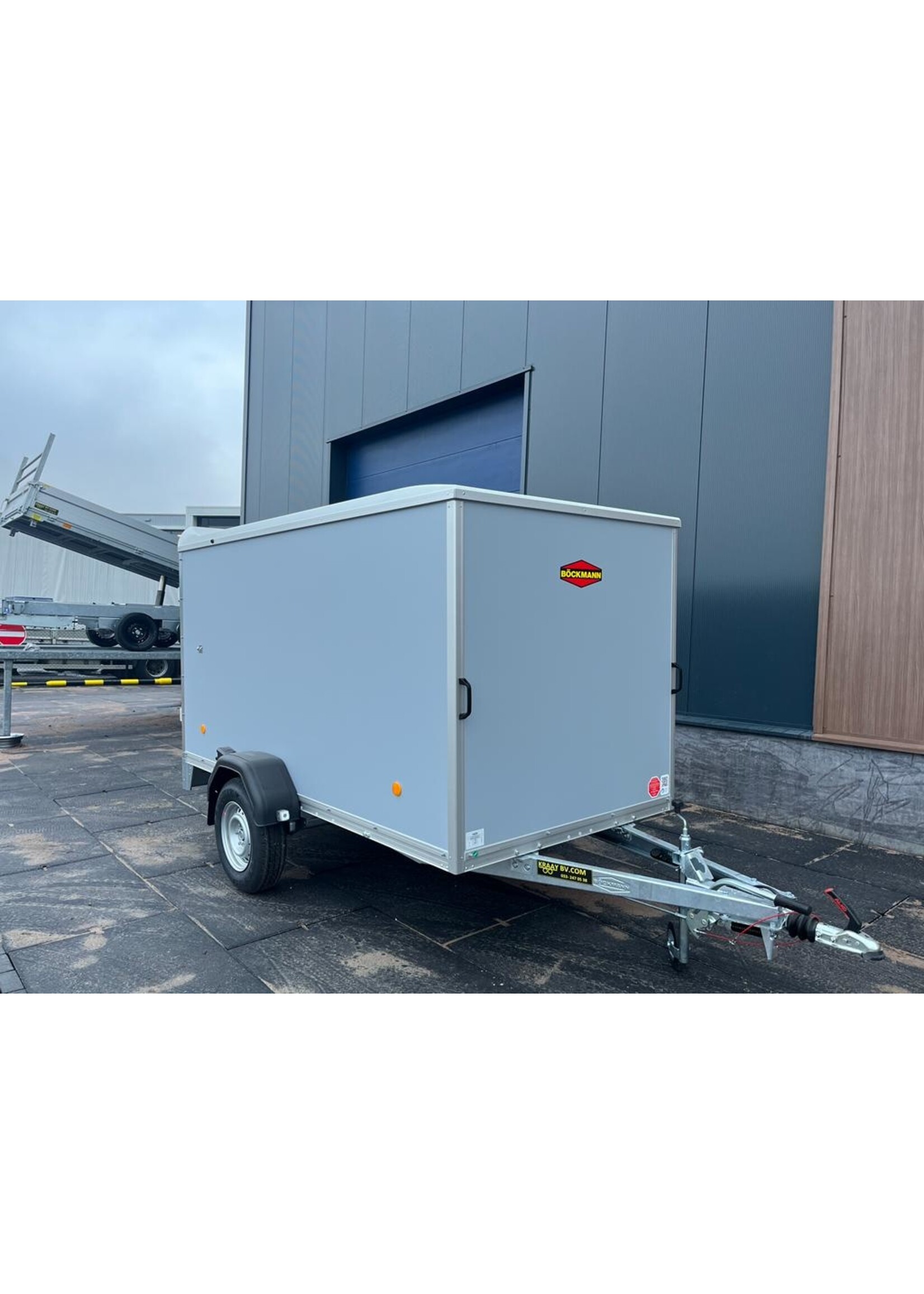 Bockmann Böckmann Gesloten Aanhangwagen | 3015L x 1500B x 1520H | Geremd  | ALL-INN AKTIE