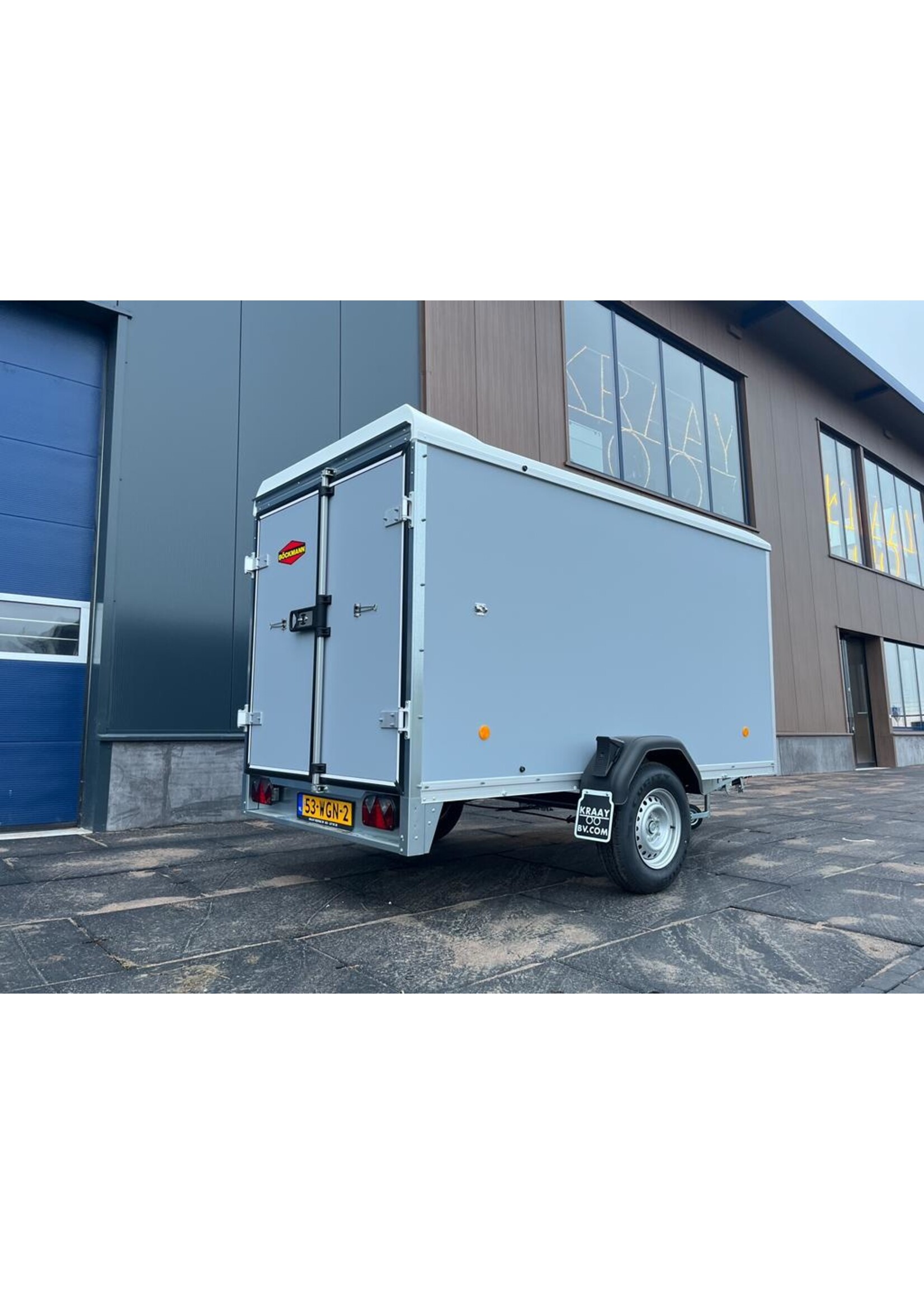 Bockmann Böckmann Gesloten Aanhangwagen | 3015L x 1500B x 1520H | Geremd  | ALL-INN AKTIE