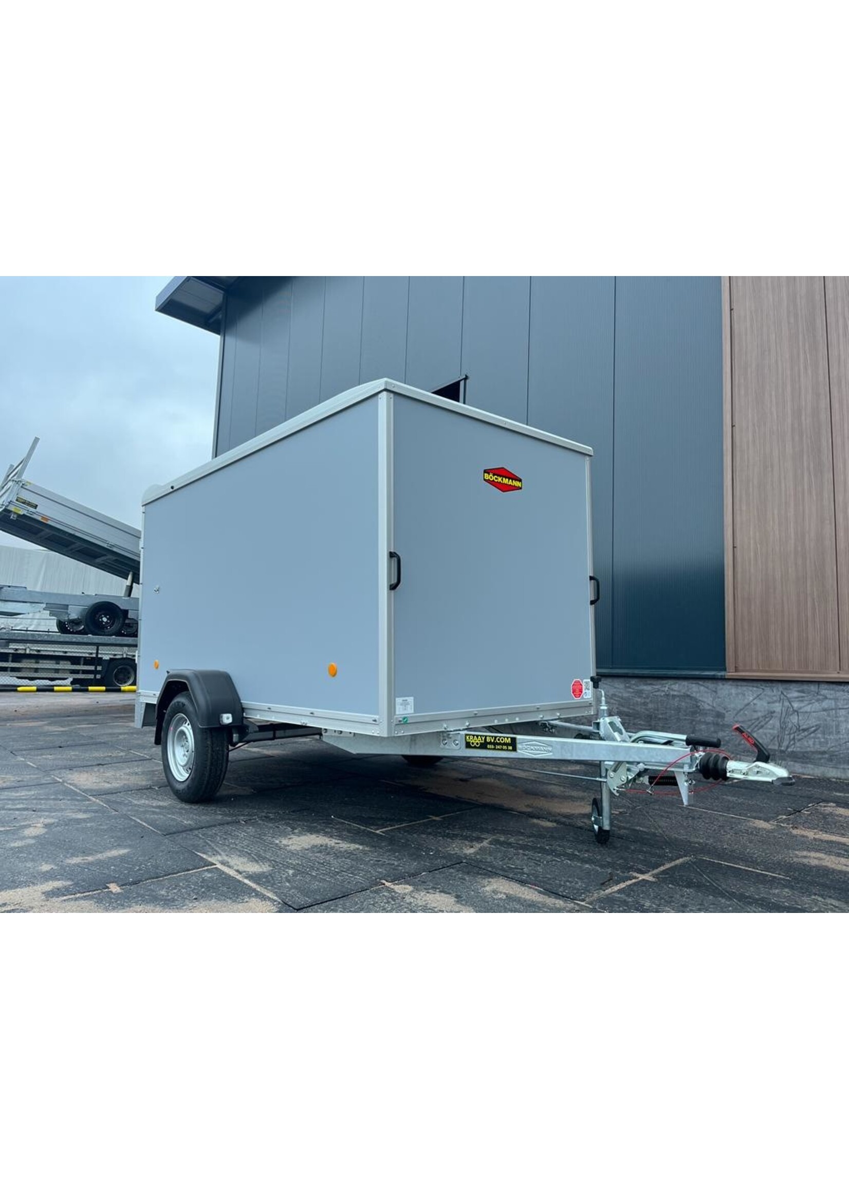 Bockmann Böckmann Gesloten Aanhangwagen | 3015L x 1500B x 1520H | Geremd  | ALL-INN AKTIE